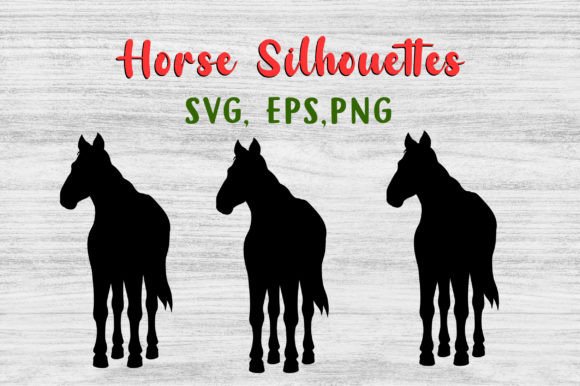 Download Horse Silhouettes - Premium Resources